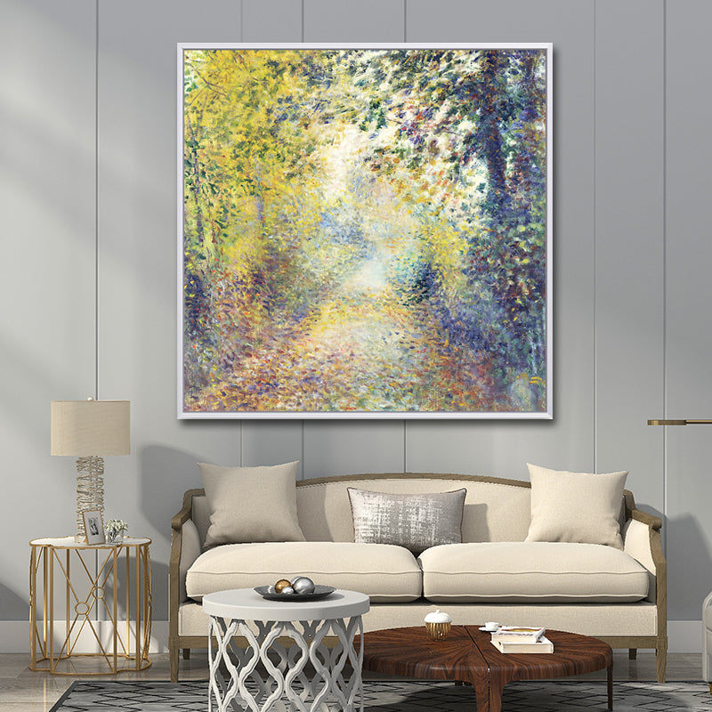 Textured Scenery Painting Wall Art Canvas Print Farmhouse Wall Decor for Living Room Green Design 3 Clearhalo 'Art Gallery' 'Canvas Art' 'Country Art Gallery' 'French Country' 'Rustic' Arts' 1652310