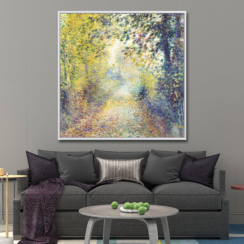 Textured Scenery Painting Wall Art Canvas Print Farmhouse Wall Decor for Living Room Clearhalo 'Art Gallery' 'Canvas Art' 'Country Art Gallery' 'French Country' 'Rustic' Arts' 1652311