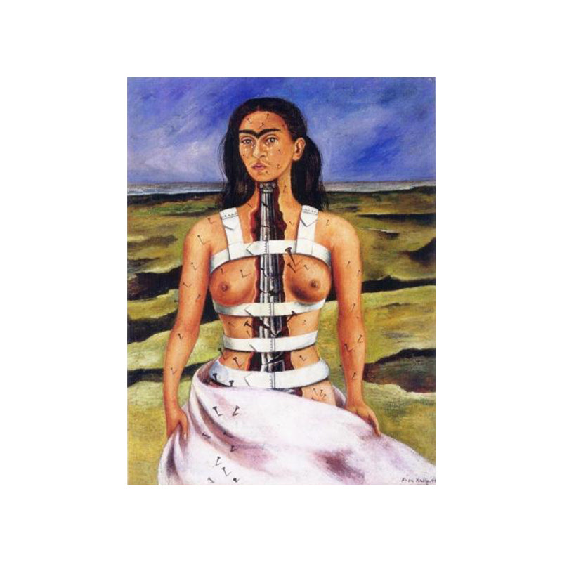 Elegant Model Portrait Painting for Girls Bedroom Figure Canvas Wall Art in Purple Clearhalo 'Art Gallery' 'Canvas Art' 'Traditional' Arts' 1652450