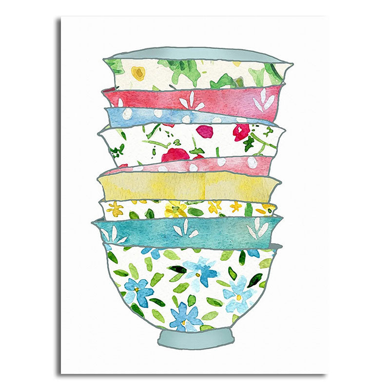 Blue Utensils Canvas Art Kitchenware Nordic Textured Wall Decoration for Dining Room Clearhalo 'Arts' 'Canvas Art' 1652776