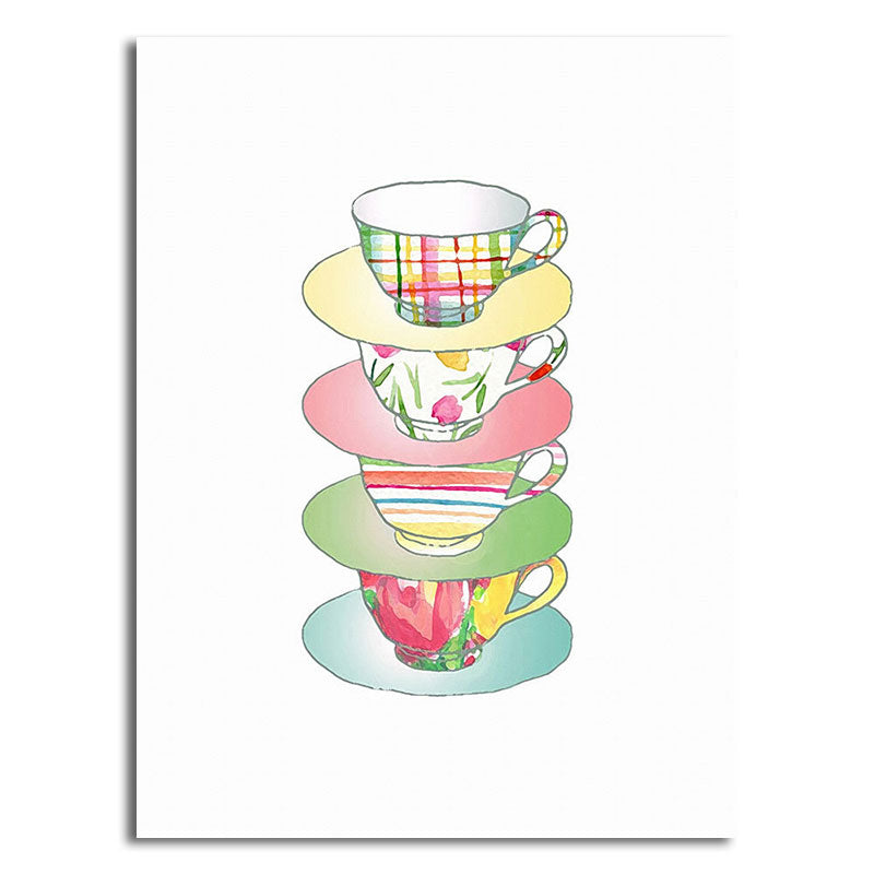 Blue Utensils Canvas Art Kitchenware Nordic Textured Wall Decoration for Dining Room Clearhalo 'Arts' 'Canvas Art' 1652788