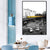 Grey City Traffic Canvas Print Decorative Wall Art Decor for Living Room, Multiple Sizes Grey Design 1 Clearhalo 'Art Gallery' 'Canvas Art' 'Contemporary Art Gallery' 'Modern' Arts' 1652850