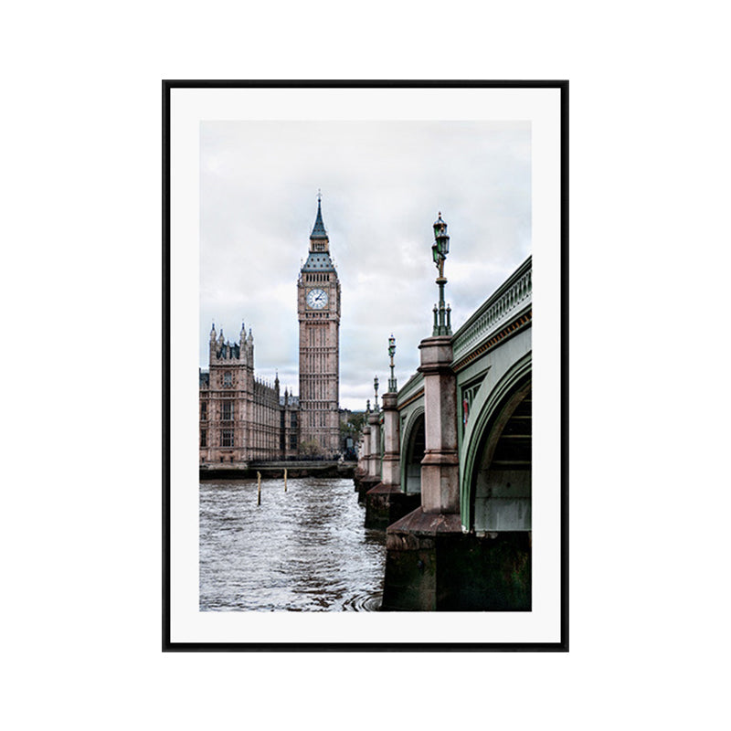 Photograph Print Contemporary Canvas Landmark in Soft Color, Multiple Size Options Clearhalo 'Arts' 'Canvas Art' 1652868