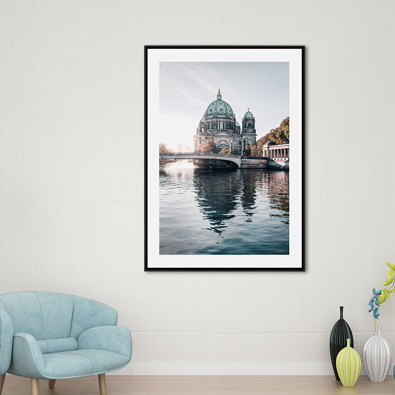 Photograph Print Contemporary Canvas Landmark in Soft Color, Multiple Size Options Clearhalo 'Arts' 'Canvas Art' 1652873
