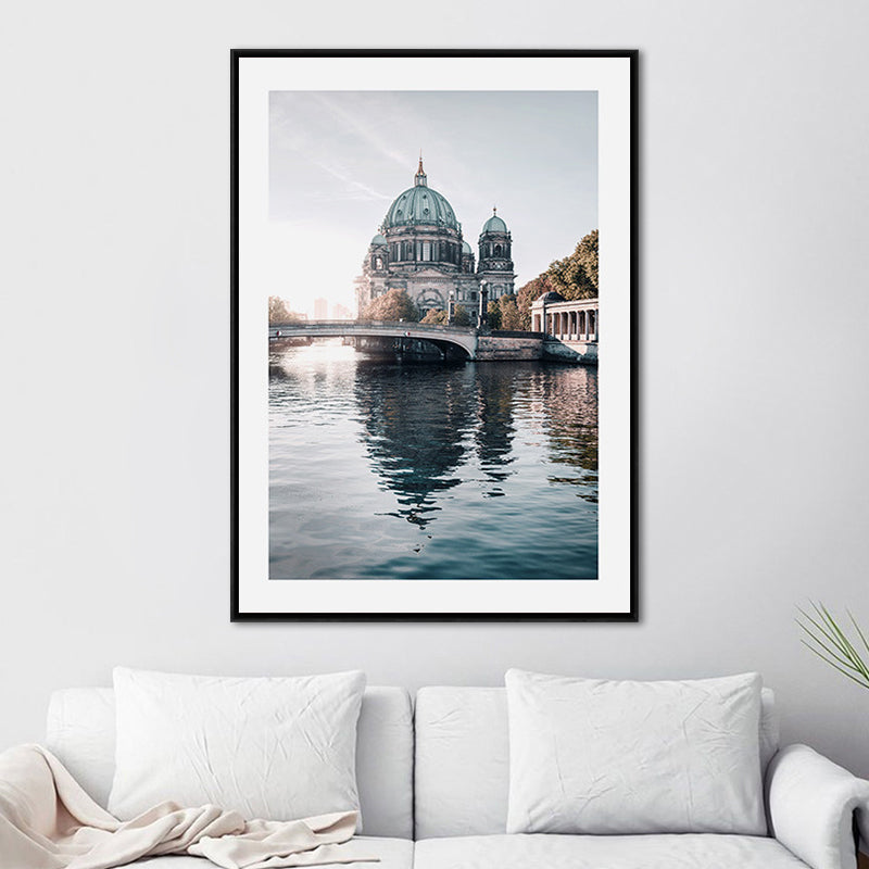 Photograph Print Contemporary Canvas Landmark in Soft Color, Multiple Size Options Clearhalo 'Arts' 'Canvas Art' 1652874