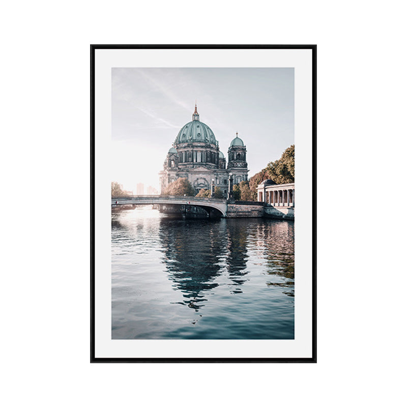 Photograph Print Contemporary Canvas Landmark in Soft Color, Multiple Size Options Clearhalo 'Arts' 'Canvas Art' 1652875
