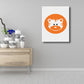 Cartoon Bear Wall Art Decor Orange Decorative Canvas Prints for Playroom, Multiple Size Available Clearhalo 'Art Gallery' 'Canvas Art' 'Kids' Arts' 1653883