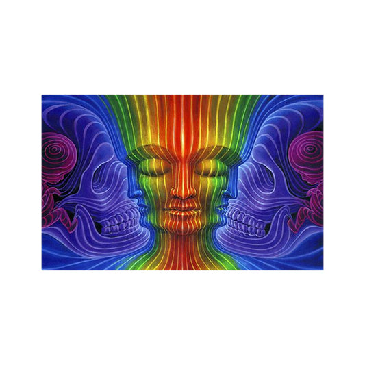 Soft Color Contemporary Style Canvas Figure Portrait Wall Art Print for Dining Room Clearhalo 'Art Gallery' 'Canvas Art' 'Contemporary Art Gallery' 'Modern' Arts' 1654016