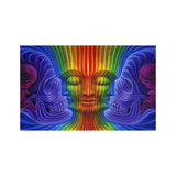 Soft Color Contemporary Style Canvas Figure Portrait Wall Art Print for Dining Room Clearhalo 'Art Gallery' 'Canvas Art' 'Contemporary Art Gallery' 'Modern' Arts' 1654016