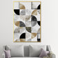 Leaf Shapes Marble Canvas Print Nordic Style Textured Wall Art for Living Room Clearhalo 'Arts' 'Canvas Art' 1654033