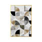 Leaf Shapes Marble Canvas Print Nordic Style Textured Wall Art for Living Room Clearhalo 'Arts' 'Canvas Art' 1654034