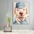 Kids Animal in Suit Canvas Wall Art Colorful Decorative Painting for Children Room White Clearhalo 'Art Gallery' 'Canvas Art' 'Kids' Arts' 1654454