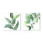 Farmhouse Wall Art Set in Green Leaf Branch Painting Canvas Print for Family Room Clearhalo 'Art Gallery' 'Canvas Art' 'Country Art Gallery' 'French Country' 'Rustic' Arts' 1655249
