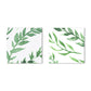 Farmhouse Wall Art Set in Green Leaf Branch Painting Canvas Print for Family Room Clearhalo 'Art Gallery' 'Canvas Art' 'Country Art Gallery' 'French Country' 'Rustic' Arts' 1655263