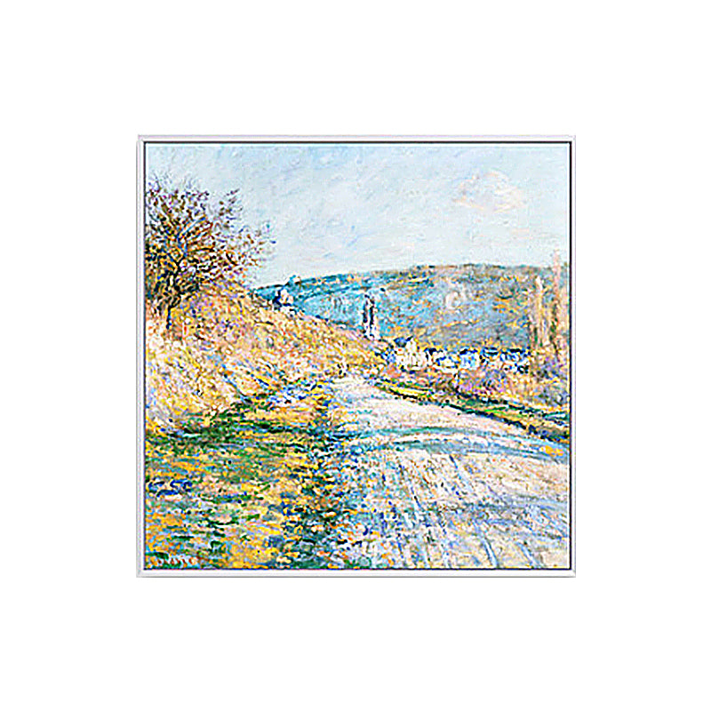 Impressionism Monet Canvas Art Yellow Scenery Oil Painting Wall Decor for Bedroom Clearhalo 'Art Gallery' 'Canvas Art' 'Country Art Gallery' 'French Country' 'Rustic' Arts' 1655438