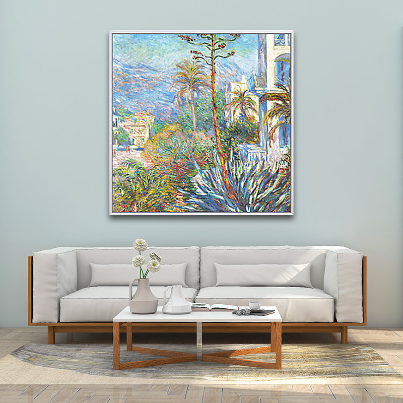 Impressionism Monet Canvas Art Yellow Scenery Oil Painting Wall Decor for Bedroom Clearhalo 'Art Gallery' 'Canvas Art' 'Country Art Gallery' 'French Country' 'Rustic' Arts' 1655440