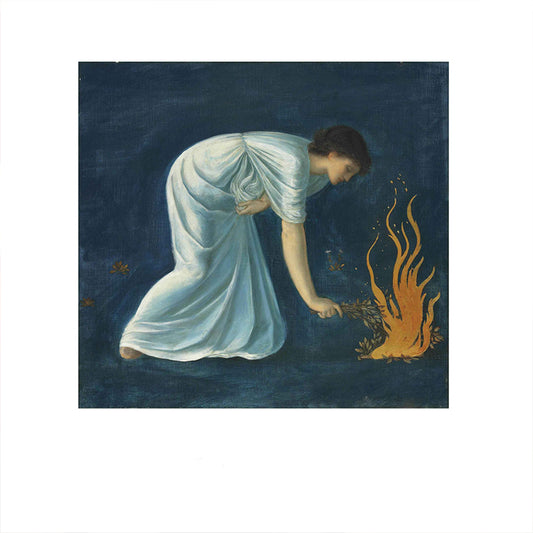 Edward Burne Jones Hero Painting Blue-White Canvas Wall Art Print for Home Decoration Clearhalo 'Arts' 'Canvas Art' 1655534