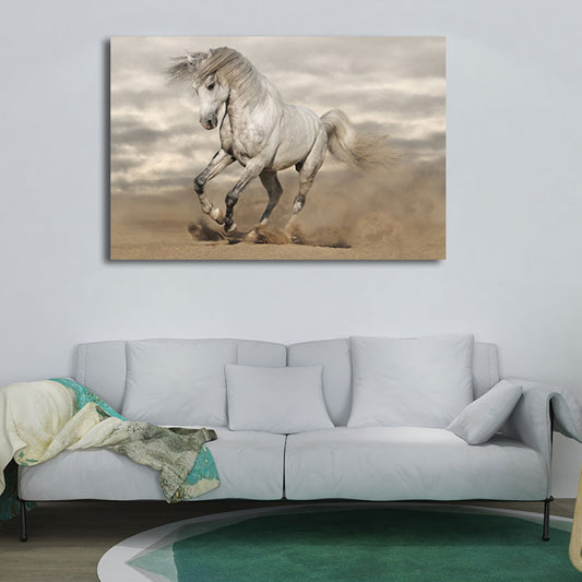 Canvas Textured Wall Decor Modernism Steed Print Wall Art for Sitting Room Clearhalo 'Art Gallery' 'Canvas Art' 'Contemporary Art Gallery' 'Modern' Arts' 1655564