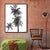 Coconut Tree Painting Gray Canvas Wall Art Decor Textured, Multiple Sizes Options Grey Design 2 Clearhalo 'Art Gallery' 'Canvas Art' 'Coastal Art Gallery' 'Nautical' Arts' 1655687