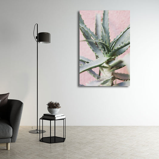 Botanical Wall Art Nordic Textured Living Room Canvas Print in Light Color Clearhalo 'Arts' 'Canvas Art' 1655789