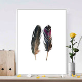 Black Feathers Wall Art Textured Surface Minimalism Dining Room Canvas Print Black Design 3 Clearhalo 'Art Gallery' 'Canvas Art' 'Contemporary Art Gallery' 'Contemporary Art' 'Minimalism' 'Minimalist Art Gallery' 'Scandinavian' Arts' 1655829