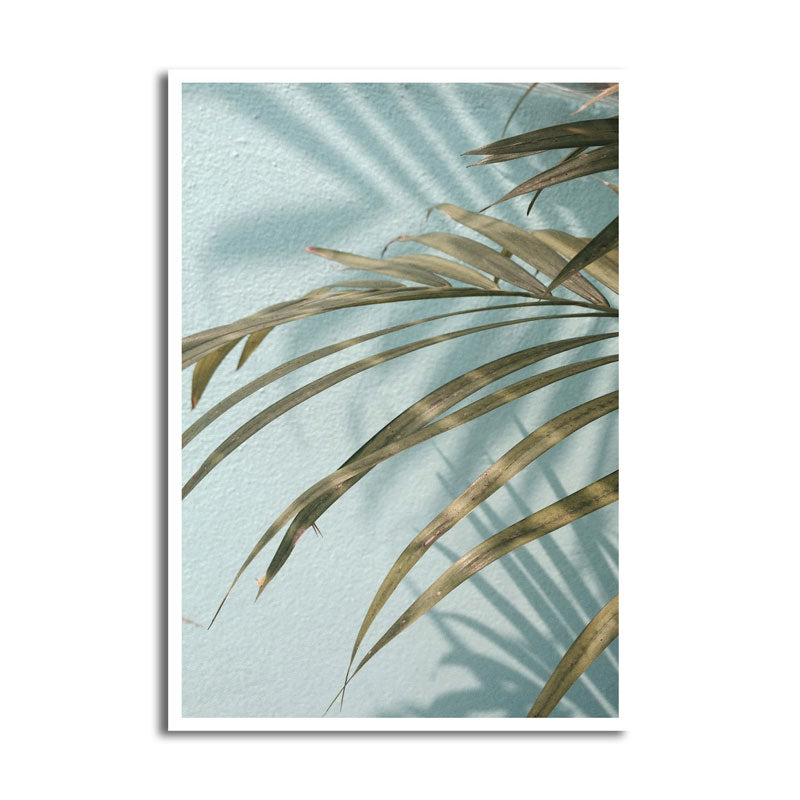 Nordic Plant Wall Decor Canvas Textured Soft Color Wall Art Print for Girls Room Clearhalo 'Arts' 'Canvas Art' 1655843