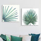 Farmhouse Fan Palm Leaves Canvas Green Tropix Plant Wall Art Set for Living Room Green Design 2 Clearhalo 'Art Gallery' 'Canvas Art' 'Country Art Gallery' 'French Country' 'Rustic' Arts' 1655872