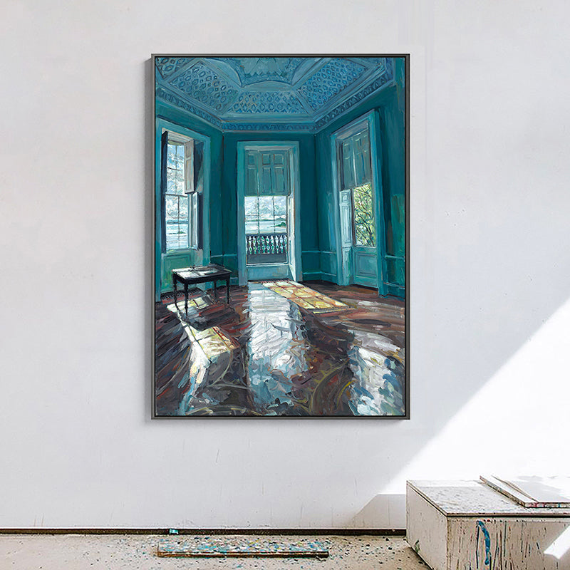 House Interior Art for Guest Room Oil Painting Wall Decor, Multiple Sizes Options Clearhalo 'Art Gallery' 'Canvas Art' 'Traditional' Arts' 1656152