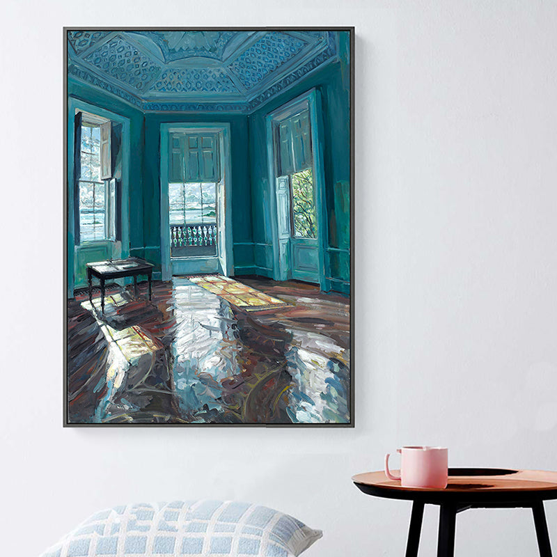 House Interior Art for Guest Room Oil Painting Wall Decor, Multiple Sizes Options Clearhalo 'Art Gallery' 'Canvas Art' 'Traditional' Arts' 1656153
