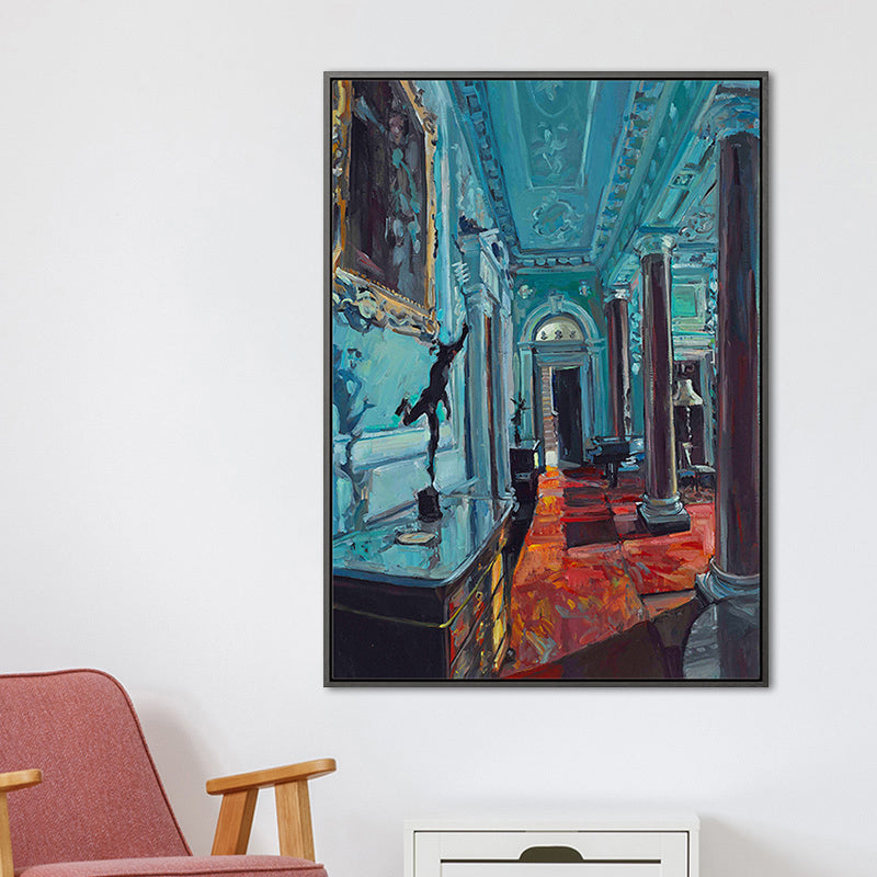 House Interior Art for Guest Room Oil Painting Wall Decor, Multiple Sizes Options Clearhalo 'Art Gallery' 'Canvas Art' 'Traditional' Arts' 1656160