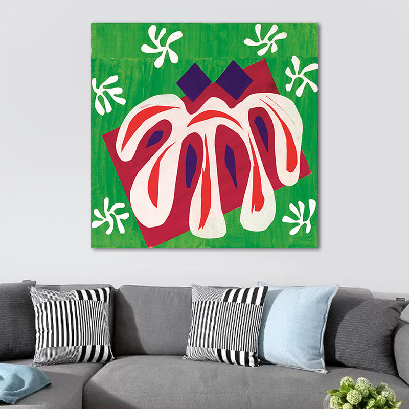 Canvas Green Art Print Fauvism Henri Matisse Abstract Painting Wall Decor for Room Clearhalo 'Arts' 'Canvas Art' 1656266