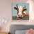 Country Farm Animal Painting Art Print Soft Color Bedroom Wall Decoration, Textured Black Clearhalo 'Art Gallery' 'Canvas Art' 'Country Art Gallery' 'French Country' 'Rustic' Arts' 1656287
