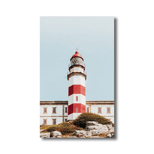 Lighthouse Canvas Wall Art Nautical Decorative for Living Room Paintings in Blue Clearhalo 'Art Gallery' 'Canvas Art' 'Contemporary Art Gallery' 'Modern' Arts' 1656358