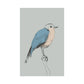 Canvas Blue Wall Decor Minimalist Bird Art Print for Nursery, Multiple Size Options Clearhalo 'Art Gallery' 'Canvas Art' 'Kids' Arts' 1656672