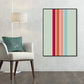 Pastel Color Geometric Wall Decor Nordic Textured Wrapped Canvas for Living Room Clearhalo 'Arts' 'Canvas Art' 1656782