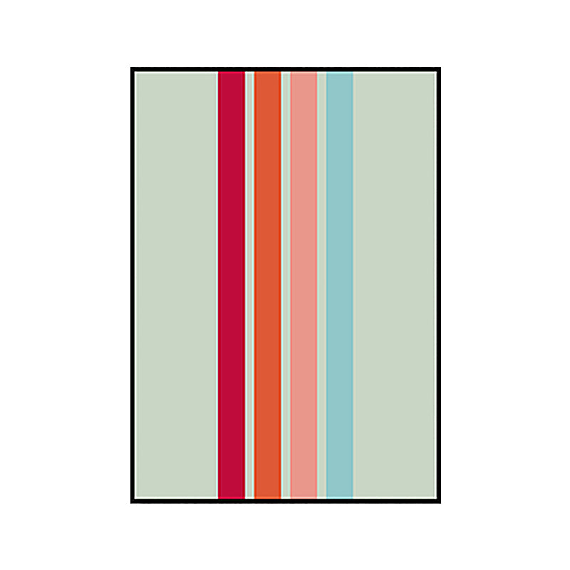 Pastel Color Geometric Wall Decor Nordic Textured Wrapped Canvas for Living Room Clearhalo 'Arts' 'Canvas Art' 1656784