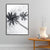 Photography Tropix Wall Art Print with Coconut Tree Looking-Up View in Grey for Room Grey Clearhalo 'Art Gallery' 'Canvas Art' 'Coastal Art Gallery' 'Nautical' Arts' 1656837