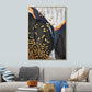 Mixed Media Glam Canvas Wall Art with Abstract Pattern in Dark Color for Bedroom Clearhalo 'Arts' 'Canvas Art' 1657113