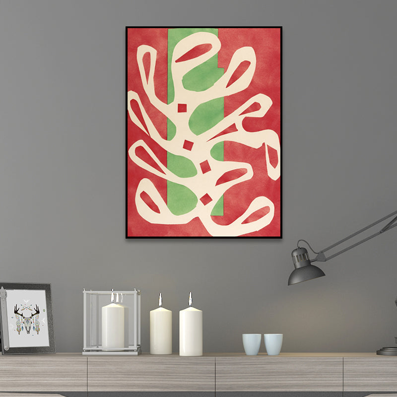 Abstract Pattern Wall Decor Pastel Color Canvas Art Prints Textured for Living Room Clearhalo 'Arts' 'Canvas Art' 1657221