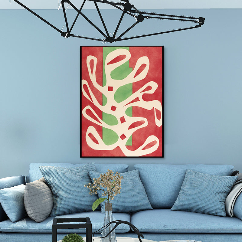 Abstract Pattern Wall Decor Pastel Color Canvas Art Prints Textured for Living Room Clearhalo 'Arts' 'Canvas Art' 1657222
