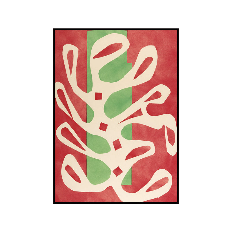 Abstract Pattern Wall Decor Pastel Color Canvas Art Prints Textured for Living Room Clearhalo 'Arts' 'Canvas Art' 1657223