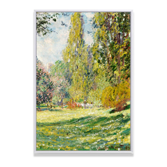 Stunning Nature Scenery Painting for Bedroom Country Landscape Wall Art in Green Clearhalo 'Art Gallery' 'Canvas Art' 'Country Art Gallery' 'French Country' 'Rustic' Arts' 1657378