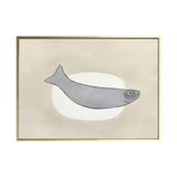 Soft Color Food Painting Canvas Textured Minimalistic Child Bedroom Wall Art Clearhalo 'Art Gallery' 'Canvas Art' 'Kids' Arts' 1657599