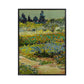 Green Farm Field Wall Art Van Gogh Farmhouse Textured Canvas Print for Home Clearhalo 'Art Gallery' 'Canvas Art' 'Country Art Gallery' 'French Country' 'Rustic' Arts' 1658045