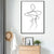 Irregular Line Charcoal Drawings Art Minimalism Style Canvas Painting, Multiple Sizes White Clearhalo 'Art Gallery' 'Canvas Art' 'Contemporary Art Gallery' 'Contemporary Art' 'Minimalism' 'Minimalist Art Gallery' 'Scandinavian' Arts' 1658344