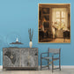 Vintage House Interiors Canvas Art Dark Color Still Life Painting for Dining Room Clearhalo 'Arts' 'Canvas Art' 1658605