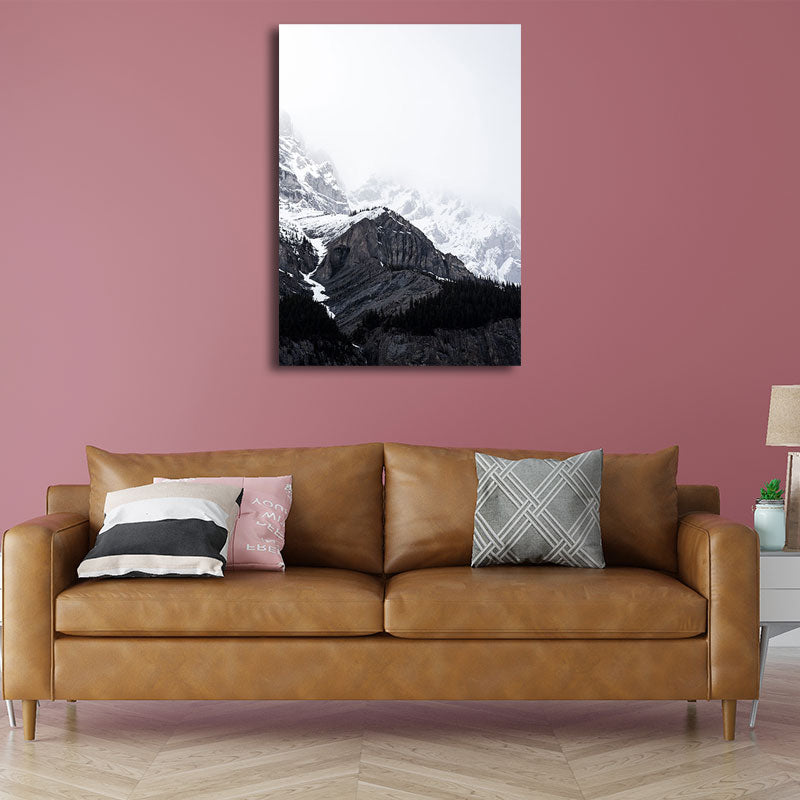 Textured Scenery Art Print Tropical Canvas Made Wall Decoration for Sitting Room Clearhalo 'Art Gallery' 'Canvas Art' 'Coastal Art Gallery' 'Nautical' 'Tropical' Arts' 1658705