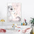 Cartoon Pony Painting Canvas Wall Art Pink Fantasy Wall Decor for Baby Girls Room Pink Design 1 Clearhalo 'Art Gallery' 'Canvas Art' 'Kids' Arts' 1658827