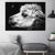 Sheep Head Canvas Wall Art for Bedroom Animal Print Wall Decoration in Grey, Texture Grey Clearhalo 'Art Gallery' 'Canvas Art' 'Contemporary Art Gallery' 'Modern' Arts' 1658950