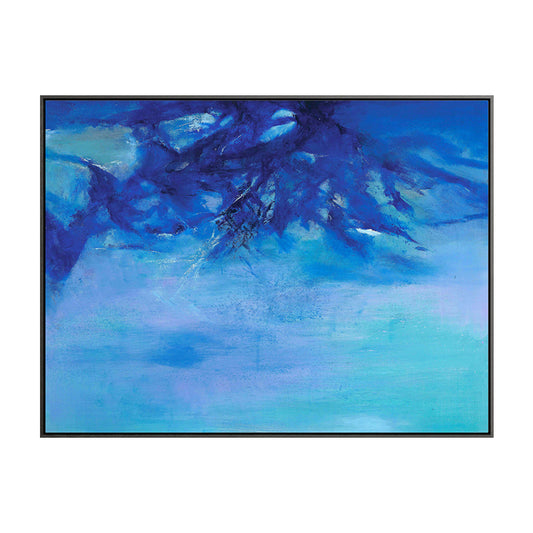 Mountain Wall Decor Contemporary Style Textured Living Room Canvas, Multiple Sizes Clearhalo 'Art Gallery' 'Canvas Art' 'Contemporary Art Gallery' 'Modern' Arts' 1659306